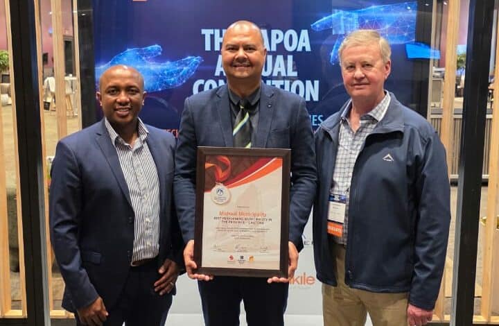Midvaal awarded Best Performing Municipality in Gauteng.